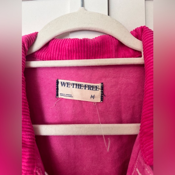 FREE PEOPLE We The Free Pink Corduroy Jumpsuit🩷 - Picture 4 of 5